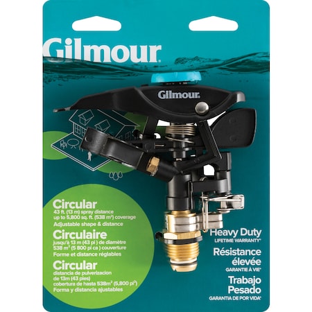 Gilmour Gilmour Impulse Sprinkler 5800 sq ft 1 pk 801673-4002